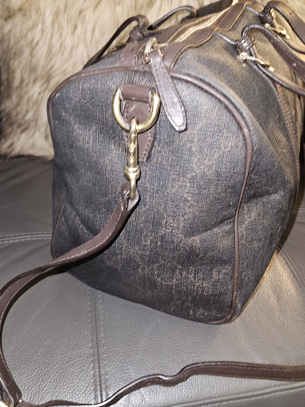 Gucci Coated Canvas Boston W/ Strap - Picture 7 of 10